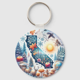 Chaveiro California Nature Winter