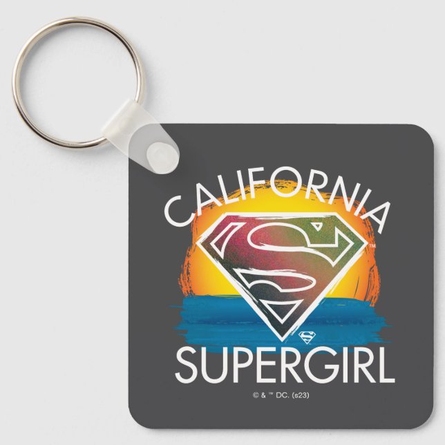Chaveiro California Supergirl Sunset Graphic (Frente)