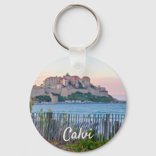 Chaveiro Calvi Sunset França Souvenir