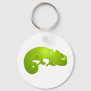 Chaveiro Camaleão bonito - verde