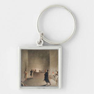 Chaveiro Câmara e sarcófago na grande pirâmide do soldado