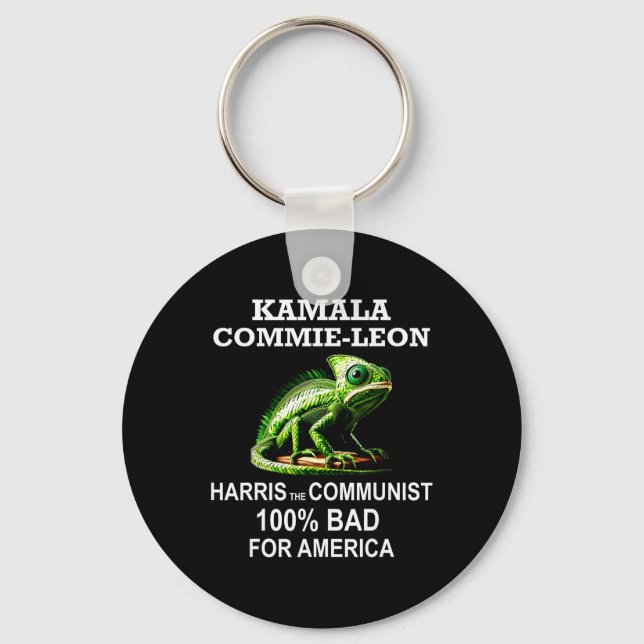 Chaveiro Camarada Kamala Commie Leon Comunista Ha (Frente)