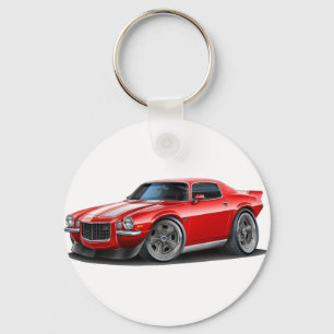 Chaveiro Camaro 1970-73 vermelho/branco