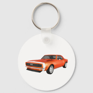 Chaveiro Camaro SS: Término Laranja: Modelo 3D: