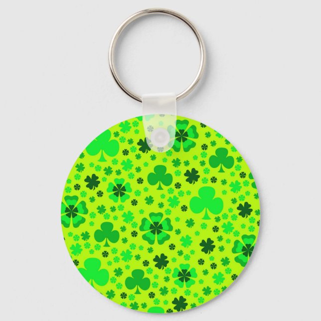 Chaveiro Camarões e Clovers (Frente)