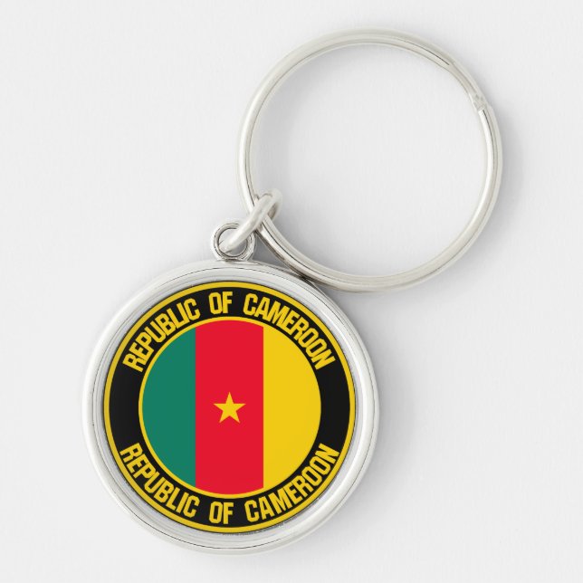Chaveiro Camarões Round Emblem (Frente)