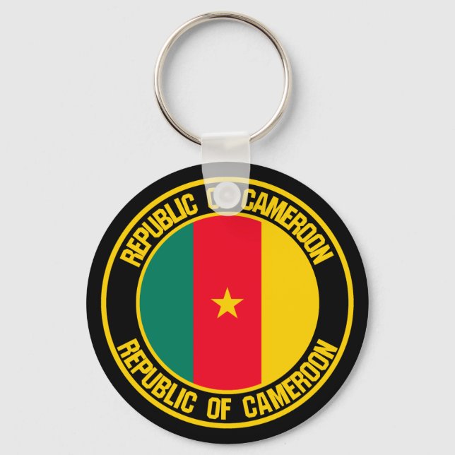 Chaveiro Camarões Round Emblem (Frente)