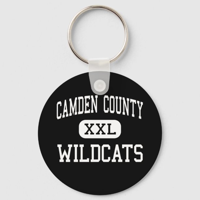 Chaveiro Camden County - Wildcats - High - Kingsland (Frente)