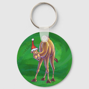 Chaveiro Camel Christmas on Green