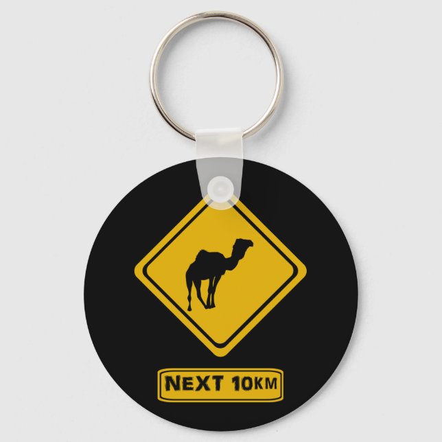 Chaveiro camel road sign (Frente)
