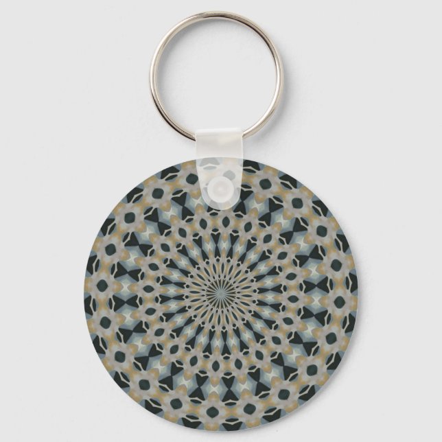Chaveiro Camelo e Calêndula Kaleidoscópio (Frente)