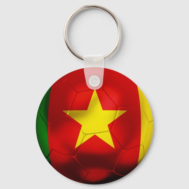Chaveiro Cameroon Football (Frente)