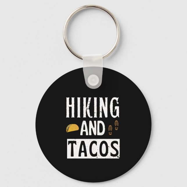 Chaveiro Caminhada E Tacos Tacos Engraçados (Frente)