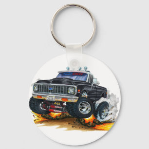 Chaveiro Caminhão 1970-72 preto de Chevy CK1500