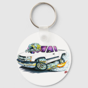 Chaveiro Caminhão 2003-06 do branco de Silverado