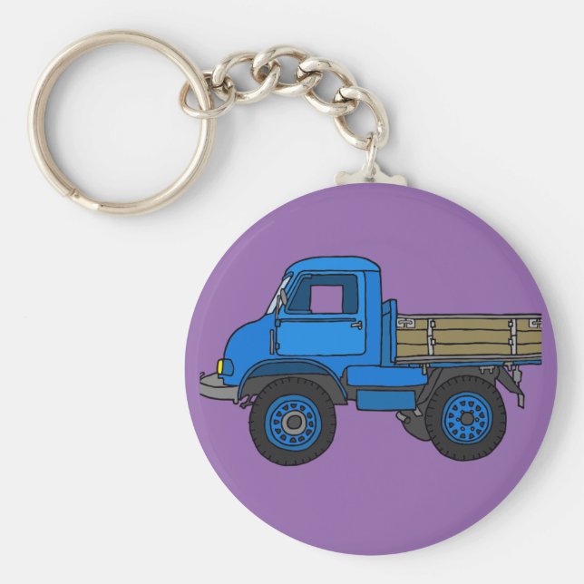 Chaveiro Caminhão azul (Frente)
