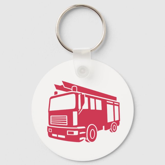 Chaveiro Caminhão de bombeiros (Frente)