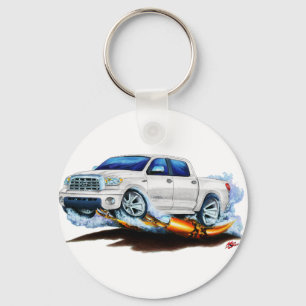 Chaveiro Caminhão do branco de Crewmax da tundra de Toyota