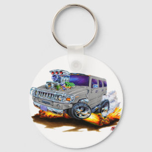 Chaveiro Caminhão do cinza de Hummer H2