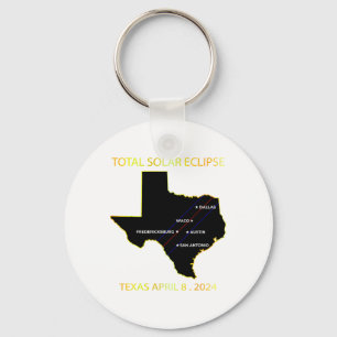 Chaveiro Caminho Do Eclipse Solar 2024 Interative Map Texas