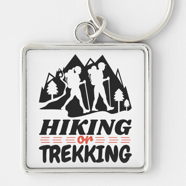Chaveiro Caminho ou Trekking (Frente)
