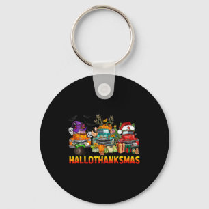Chaveiro Caminhões Hallothanksmas Halloween Dia de Ação de