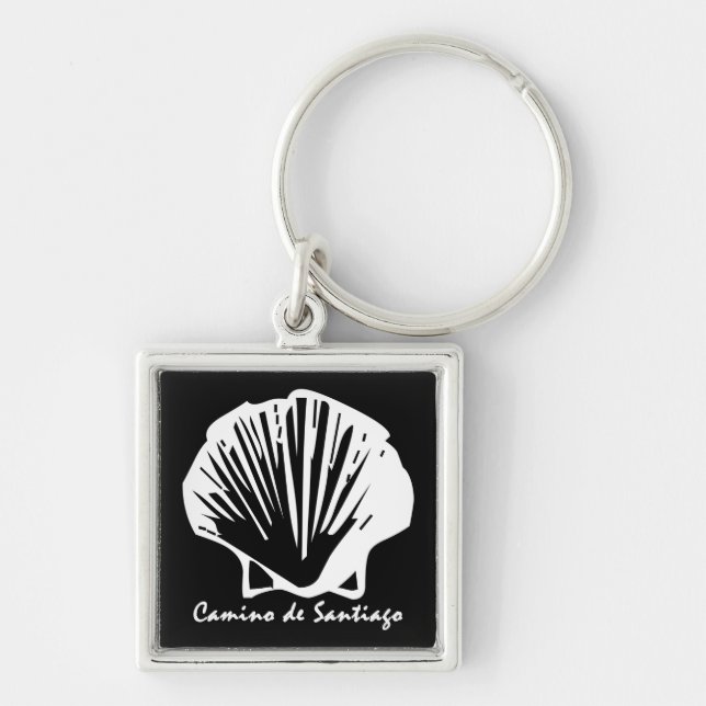 Chaveiro Camino de Santiago, Anel Chave de Pilgrim (Frente)