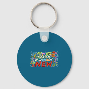 Chaveiro Camisa Aprenda Algo Educação Motivacional Aprender