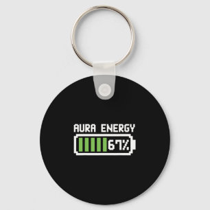 Chaveiro Camisa Aura Energy 67 Piada Meme Seis Sete 6 7 Hum