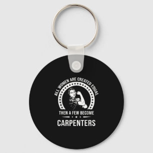 Chaveiro Camisa carpinteiro para mulheres carpinteiro