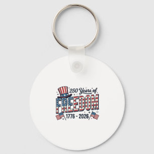 Chaveiro Camisa Comemorativa Patriótica 250 Anos de Liberda