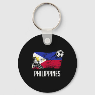Chaveiro Camisa da bandeira das Filipinas Time de futebol d