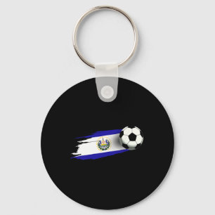 Chaveiro Camisa da Bandeira de El Salvador Time de Futebol 