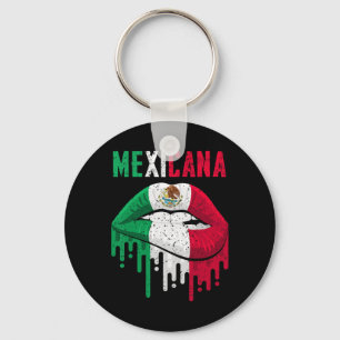 Chaveiro Camisa da Bandeira Mexicana Menina Mulheres Crianç