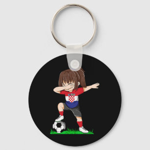 Chaveiro Camisa da Croácia de Futebol Bandeira Croata Camis