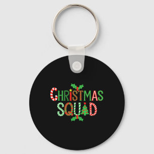 Chaveiro Camisa da Equipe de Natal Família Adulto Crianças