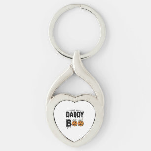 Chaveiro Camisa de Abóbora de Halloween Vintage Daddy Boo D