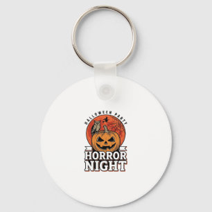Chaveiro Camisa de Abóbora Vintage Halloween Horror Night D