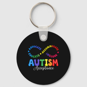 Chaveiro Camisa de Aceitação Conscientização do Autismo Sím