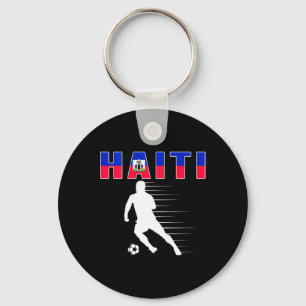 Chaveiro Camisa de Amantes de Futebol do Haiti - Futebol da