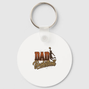 Chaveiro Camisa de Basquete do Papai com Desenho de Gravaçã