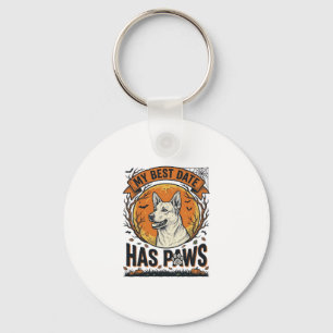 Chaveiro Camisa de Cachorro de Halloween para Pais de Anima