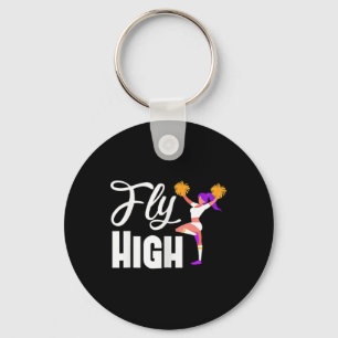 Chaveiro Camisa de Cheerleading para Flyer Inspirador Cheer