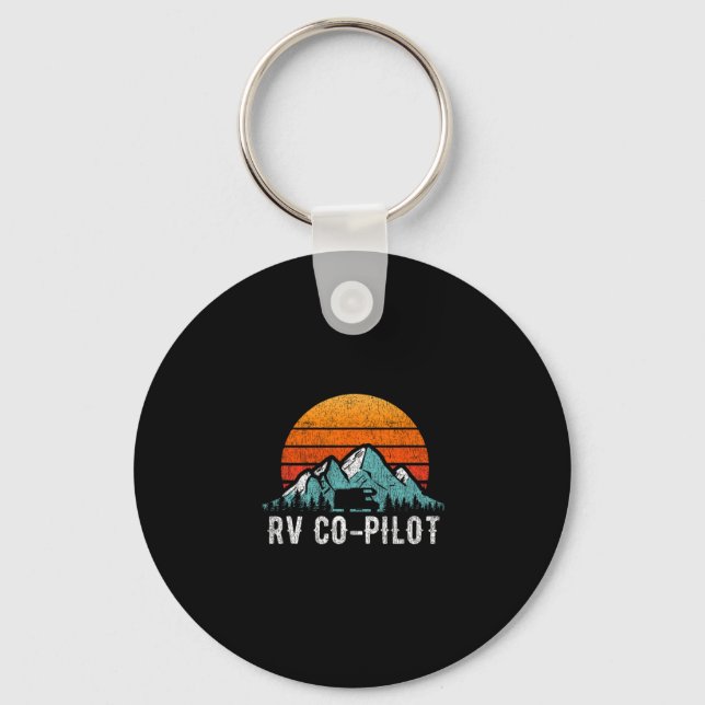 Chaveiro Camisa de Co-piloto de Rv Presente de Viagem de Mo (Frente)