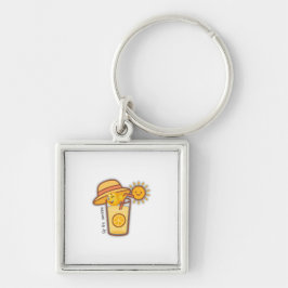Chaveiro Camisa de desenho para limonada de verão - Chapéu 