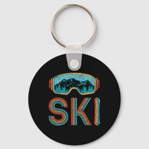 Chaveiro Camisa De Esqui Retroativa Para Homens Snowboard V