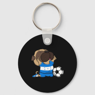 Chaveiro Camisa de Fã de Futebol de Honduras de Cachorro Pu