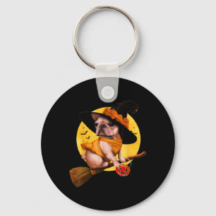 Chaveiro Camisa de Fantasia de Halloween de Bulldog Francês