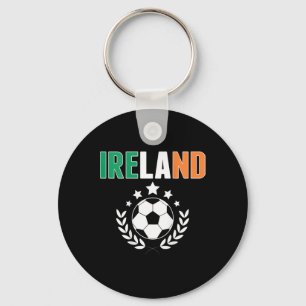 Chaveiro Camisa de Fãs de Futebol Orgulhosos da Irlanda - A