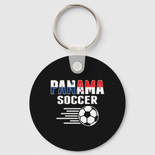 Chaveiro Camisa de Fãs de Futebol Orgulhosos do Panamá - Am